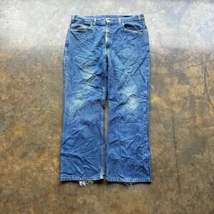 Vintage‎ 90s Levis 517 Flare Boot cut Blue Jeans